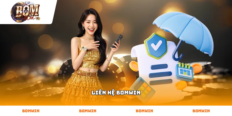 Nhân viên hỗ trợ giải đáp thắc mắc khi thực hiện liên hệ BOMWIN trực tuyến